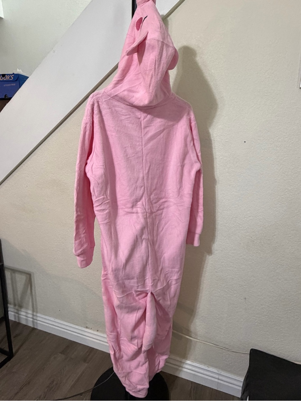 Kids Pink Hooded Pajama Onesie - Cozy Sleepwear